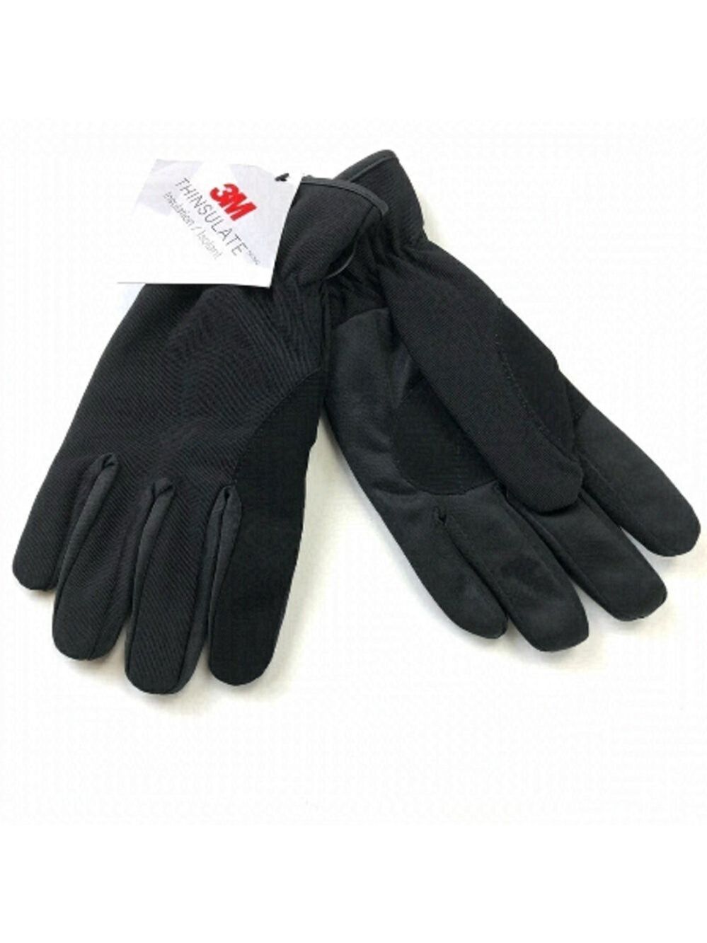 MENS Thinsulate Black Winter Gloves Choose Medium Or Large